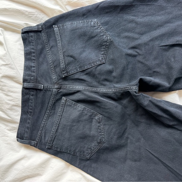 Agolde Dark Blue Low Slung Baggy Jeans - Picture 6 of 6